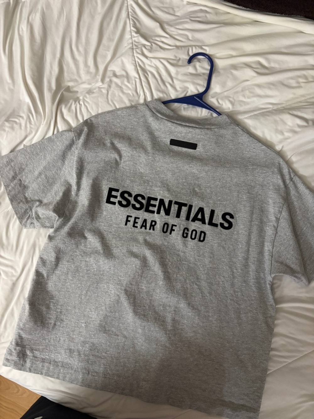 Fear of God Essentials Short Sleeve Tee Heather Grey